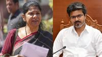 'సముద్రం చూస్తే సీఎం.. మళ్లీ చూస్తే ప్రధాని?': సీఎం విజయ్ డ్రీమ్ ప్రాజెక్ట్‌పై కనిమొళి సెటైర్లు! 