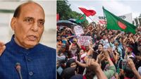 బంగ్లాదేశ్ మాదిరి కేంద్ర ప్రభుత్వం కూల్చివేతకు ప్లాన్: రాజ్నాథ్ సింగ్