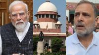 రాహుల్ గాంధీకి సుప్రీంకోర్టు బిగ్ రిలీఫ్..! ఢిల్లీ నిరసనల వేళ మోడీ కేసులో..!