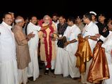 Narendra Modi in Trivandrum, Trichy today (Pics)