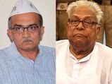 AAP's Prashant Bhushan meets VS Achuthanandan, seeks his support