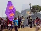 Adding hues to sky: Kites soar high at International Kite Fest (Pics)