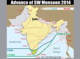 Southwest monsoon advances into coastal Karnataka, Goa, Konkan