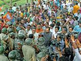 West Bengal: Mukhtar Abbas Naqvi detained while BJP team's visit to violence-hit Birbhum 