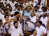 Kerala Assembly adjourned amid LDF protest