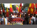K'taka bandh: Protesters hit Bengaluru streets; force shops, autos to freeze operation