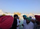 Punjab CM Amarinder visits Golden Temple