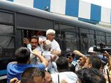 Violence outside West Bengal secretariat as left workers and police clash
