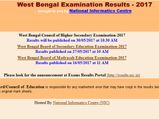 WBCHSE HSE 12th Result 2017 declared, how to check