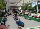 <i>Shavasana</i>, protest yoga pose, steals the thunder from Modi govt’s Yoga Day