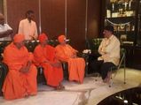 Why are seers meeting Karnataka minister D K Shivakumar?