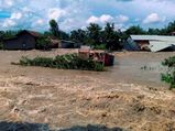 Incessant rains trigger landslide in Manipur, vehicles stranded