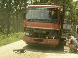 Blast on National Highway 10 to Sikkim