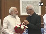 Kerala priest Tom Uzhunnalil meets PM Modi