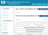 KTET 2017 admit card released, check now