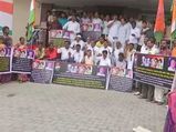 MB Patil and other Congress MLAs in huddle; Baig, Reddy supporters protest at KPCC