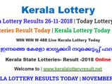 Kerala Lottery Result Today: Win Win W-488 Today lottery results LIVE now