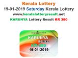 Kerala Lottery Result Today: Karunya KR-380 Today Lottery results LIVE now