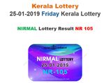 Kerala Lottery Result Today: Nirmal NR-105 today lottery results LIVE now