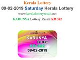 Kerala Lottery Result Today: Karunya KR-382 Today Lottery result LIVE now