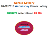 Kerala Lottery Result Today: Akshaya AK-383 Today Lottery results LIVE now