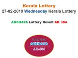 Kerala Lottery Result Today: Akshaya AK-384 Today Lottery Results LIVE now
