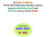 Kerala Lottery Result Today: Win Win W-500 Today Lottery Results LIVE now