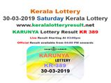 Kerala Lottery Today Results: Check Karunya KR 389 Today Lottery results, Winning numbers