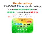 Win Rs 80 lakh, Kerala Today Lottery results: Nirmal NR-119 today lottery result LIVE, now