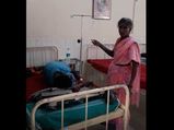 Shocking medical apathy, why is this cleaner doing the job of a nurse