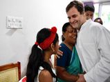 Rahul meets Kerala nurse who witnessed his birth in 1970