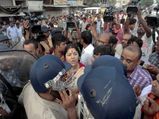 Bengal unrest flares up, police stop hearses carrying slain workers' bodies