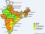 Infographic: States ruled by BJP in 2019