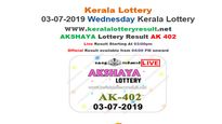 Kerala Lottery Result Today: Akshaya AK 402 today lottery result LIVE, now