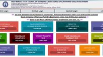 Direct link to check WBSCTE Diploma result 2019