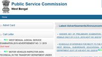 WBPSC School Inspector Result 2019 released: Call letter, interview dates announced