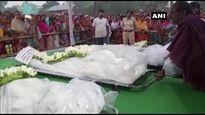 Corpses of 5 labourers killed by terrorists handed over to their families