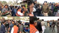 WB: Police stop BJP delegations on way to violence-hit Malda, Murshidabad; arrest 2 MPs