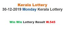 Kerala State Lottery Today Result: Check Win Win W-545 lottery result LIVE