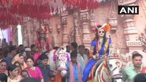 Bridal Baraat! Two sisters ride horses to reach grooms house as pre-wedding ritual in Madhya Pradesh