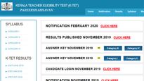 Kerala TET Result: Important notice