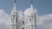 Church makes 827-kg cake to mark saint's birthday