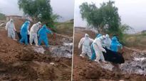 DK Shivakumar shares video of dumping of COVID-19 victims' bodies in Ballari