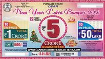 Punjab State Dear New Year Lohri Bumper Lottery Result 2021 winning numbers
