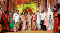 D K Shivakumar's daughter ties knot with S M Krishna's grandson