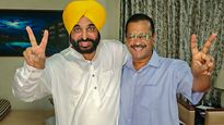 'Proud of you, brought tears to my eyes': Arvind Kejriwal lauds Bhagwant Mann's anti-corruption move