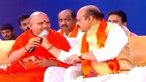 Karnataka CM Bommai snatches mic from seer, responds to criticism on Bengaluru floods