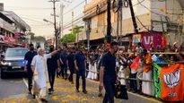 In Pics: Mundu-clad PM Modi holds roadshow in Kochi