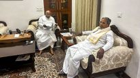 Karnataka CM Race: Kharge Holds One-On-One With DK Shivakumar, Siddaramaiah