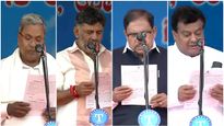 Karnataka CM Swearing-In Ceremony LIVE: Siddaramaiah, Shivakumar Take Oath in Bengaluru